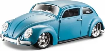 autíčko Maisto Volkswagen Beetle Bug Hardtop 1:24 modrý