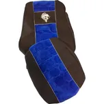 Autopotahy textilní pro SCANIA R, černo-modrá barva (č. 39)