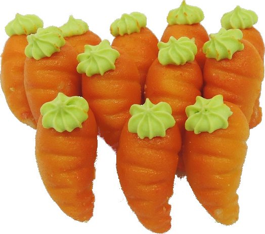 Frischmann Marcipánová figurka Mrkvičky 60g 12 ks
