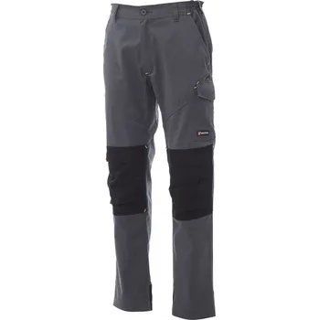 montérky Pracovní kalhoty Payper WORKER TECH Barva: Kouřová/ Černá, Velikost: 2XL