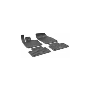 autokoberec Gumové koberce přesně tvarované Volvo V60 -- od roku výroby 2019- (4-dílná sada)