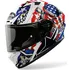Helma na motorku Airoh Valor Uncle Sam bílá/modrá/červená