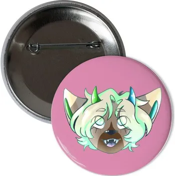 Odznáček s potiskem Furry placka Ronkko