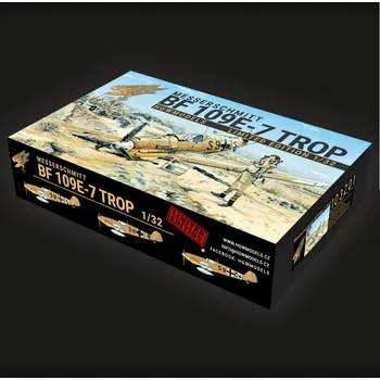 Plastikový model HGW 1/32 Messerschmitt Bf-109E-7 Trop Limited Edition
