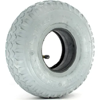 Pojezdové kolečko Feba Plášť + duše 3.00 - 4, Ø 260 mm, šedý