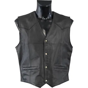 Pánská vesta Kožená vesta Dillon velikost: L