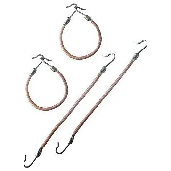 DUKO-EXIM DUKO Pomůcky Gumičky s háčkem na drdol - světlé 12ks