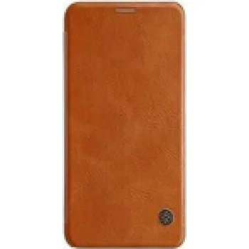 Pouzdro na mobilní telefon Nillkin Qin Book pro Xiaomi Mi9 hnědé