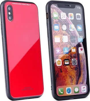 Pouzdro na mobilní telefon Forcell Glass pro Apple iPhone 11 červené