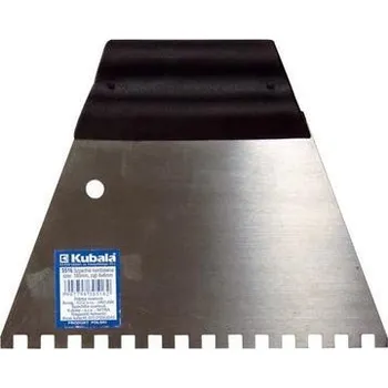 Malířská stěrka EURO nářadí EuroNářadí KU0515 Nerezová stěrka na lepidla, zub 4×4 mm