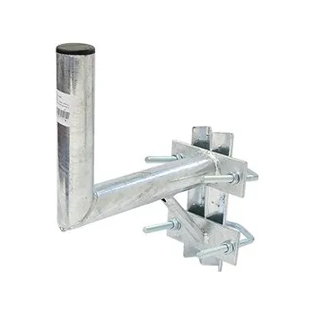 Anténní držák Držák antény 25cm s vinklem a vzpěrou, (na stožár 25-89mm), trubka 60/2mm, zinek Žár