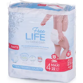 Plenkové kalhoty Ontex Group Bébé Cash Premium Pants 4 Maxi (8-15 kg) 22 ks