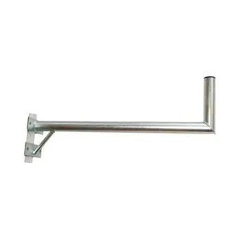 Příjem digitálního pozemního vysílání Držák antény 70cm s vinklem a vzpěrou, (na stožár 25-89mm), trubka 42/2mm, zinek Žár