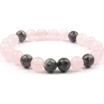 Náramek Moni - dámský náramek růženín labradorit