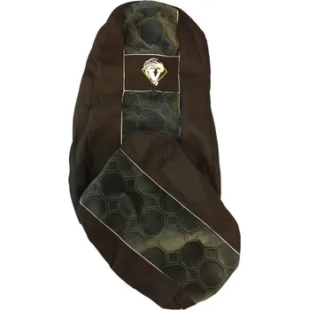 Potah sedadla Autopotahy textilní pro VOLVO FH od 2008, černo-šedá barva (č. 111)