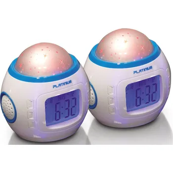 Budík Platinium Relaxační budík s noční oblohou MP-230 2 ks