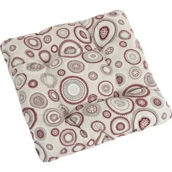 Podsedák Bellatex Ivo prošívaný magické kruhy 40 x 40 cm