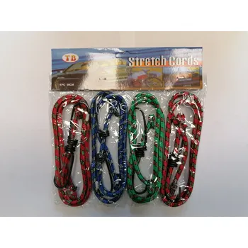 Upínací popruh Pružné upínače sada 4 ks