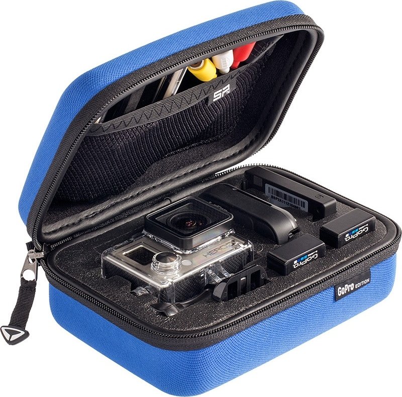 Pouzdro POV CASE XS pro GoPro, SP GADGETS modrá