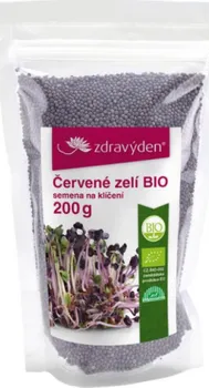 Semeno Zdravý den Semínka na klíčení Červené zelí Bio 200 g