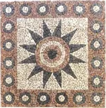 Divero Mozaika květina 120 cm x 120 cm
