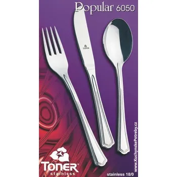 Příbor Příbory Popular 24 dílů Toner 6050
