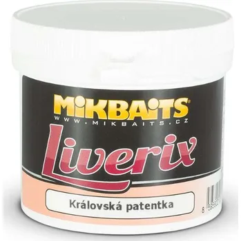 Návnadové aroma Mikbaits Liverix TĚSTO 200gr - Královská patentka