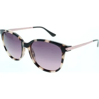 Sluneční brýle HIS 88105 hnědá lesk béžová, čočka fialová gradál polarizovaná 2