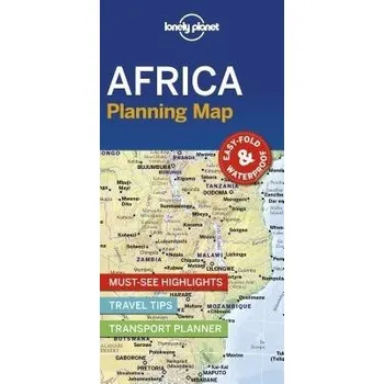 Cizojazyčná kniha Lonely Planet Africa Planning Map - Lonely Planet