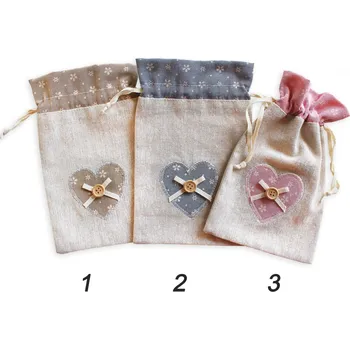 Zahradní dekorace Pytlík textil 20x12,5cm mix (783278)