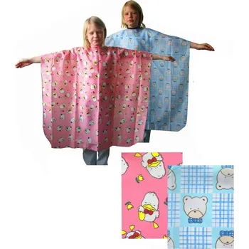 DUKO-EXIM DUKO Růžová dětská pláštěnka na stříhání vlasů - Kačenky