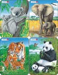 Larsen Koala, Slon, Tygr, Panda 8 dílků