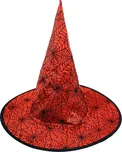 Rappa Čarodějnický klobouk červený/černý