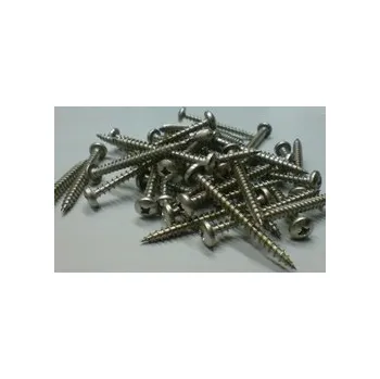 Vrut Vrut do dřeva NEREZ půlkulatá hlava A2 - Pozidrive, Rozměr 3,5x25