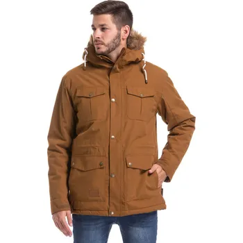 Meatfly Rodney 3 Parka D hnědá XL