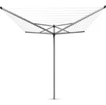 Brabantia Zahradní sušák Topspinner 50m s potahem, kovový stojan, šedá