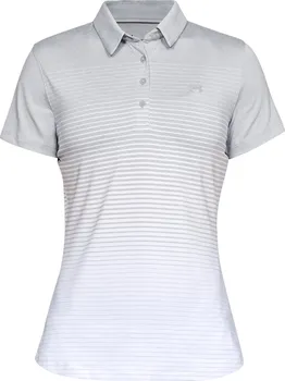 Dámské tričko Under Armour Zinger Short Sleeve Novelty Polo bílé/šedé