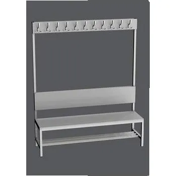 Botník LAV 15V Šatnová lavice s háčky 1,5m Provedení dle popisu