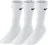 NIKE SX4508-101 Value Cotton Crew Socks 3 páry, S