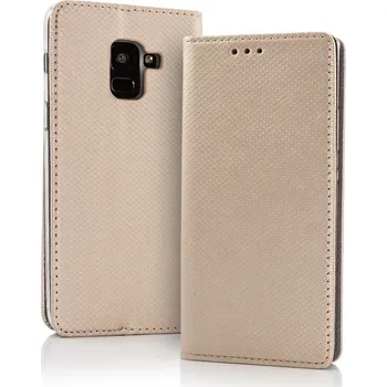 Pouzdro na mobilní telefon Sligo Smart Magnet pro Samsung A20e zlaté