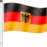 Tuin Vlajkový stožár s vlajkou Německa…