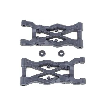 RC model B6.2: Zadní ramena 75mm, tvrdá (2 ks)