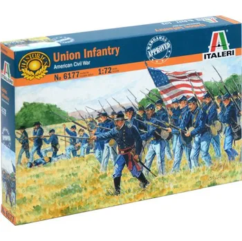 Plastikový model Italeri Union Infantry American Civil War 1:72