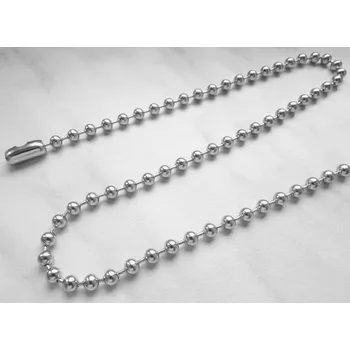 Řetízek Blingstar Řetízek Kuličky z nerez oceli masivní * 60cm * 5mm * N1333