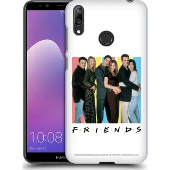 Pouzdro na mobilní telefon Pouzdro na mobil Huawei Y7 2019 - HEAD CASE - Seriál Přátelé - Foto (Obal, kryt pro mobil Huawei Y7 2019 Přátelé - skupinové foto)