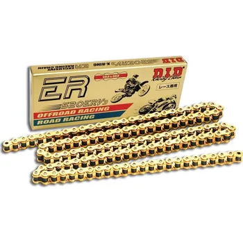 Řetězová sada pro motocykl D.I.D 520 ERV3 gold 120 čl.