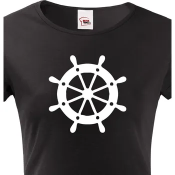 Dámské tričko Dámské tričko Zadák, Barva Černá, Velikost S, Canvas Dámské tričko s krátkým rukávem Bezvatriko.cz 1