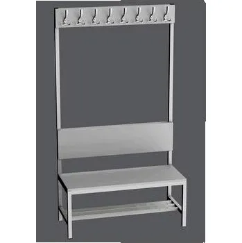 Botník LAV 10V Šatnová lavice s háčky 1m Provedení dle popisu