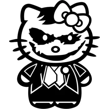 Samolepicí dekorace na vozidlo Samolepka Hello Joker na auto a motorku, tuning nálepka (1997)