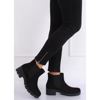 Dámské polobotky Dámské polobotky 9996-6B - Mulanka černá 41